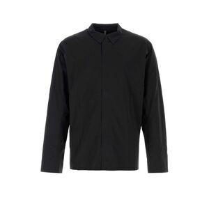 Veilance Men Black Stretch Nylon Metry Shirt